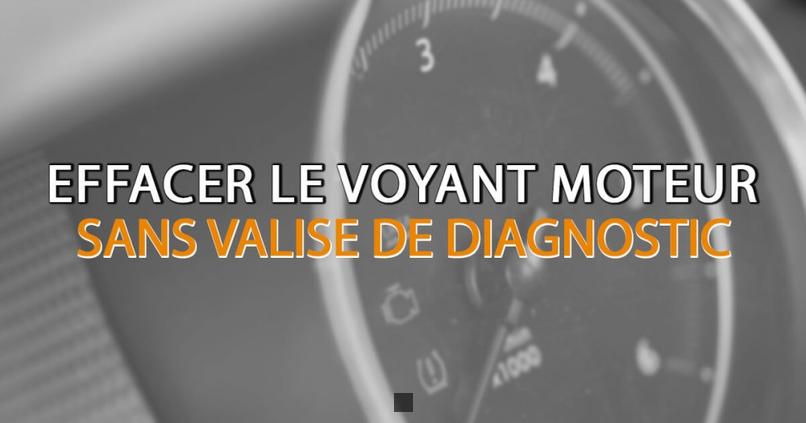 comment enlever le voyant moteur