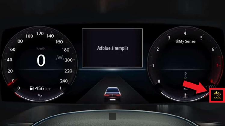 Comment éteindre le voyant AdBlue sur ma Citroën C3 ?