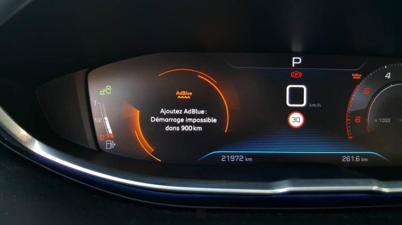 Comment éteindre le voyant AdBlue sur ma Citroën C3 ?