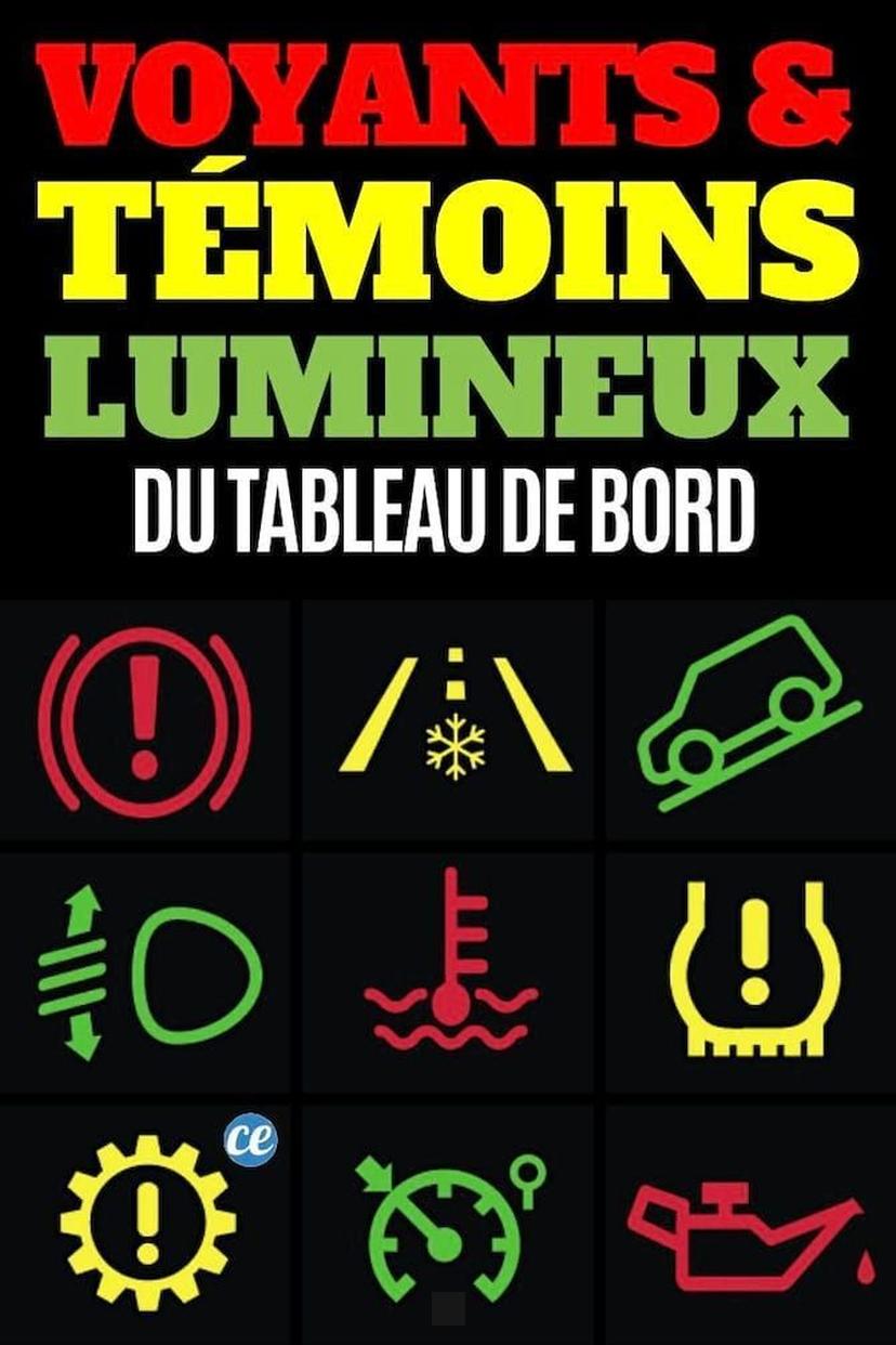 Découvrez les Mystères des Témoins Lumineux du Tableau de Bord de Votre Voiture 🚗✨