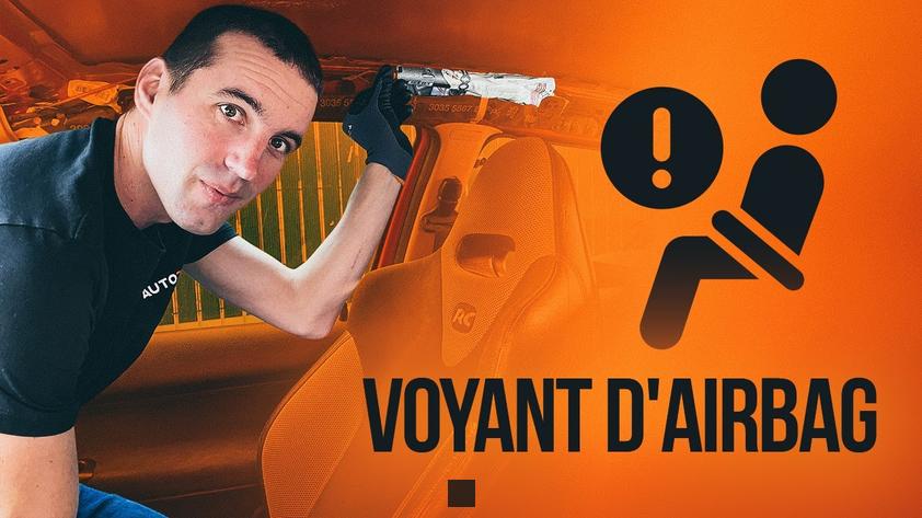 Conduite sûre : Que faire si le voyant airbag s'allume en voiture ?