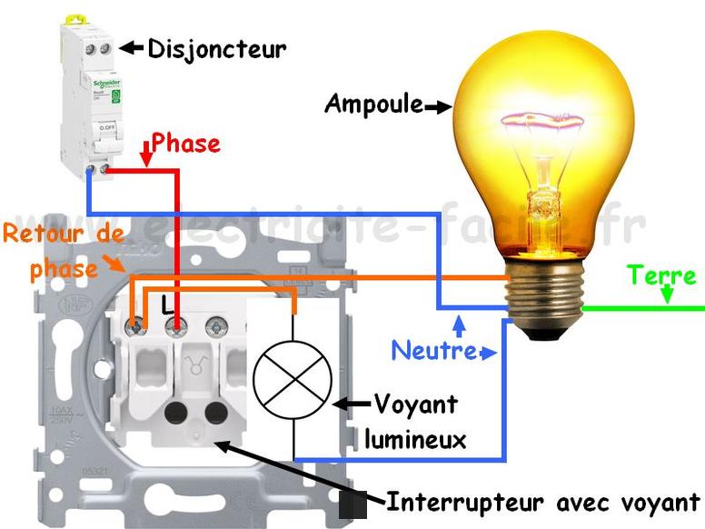 Maîtrisez l'Art du Branchement : Interrupteur avec Voyant Sans Neutre Expliqué Facilement