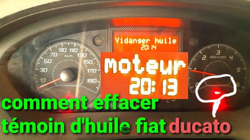 quelle huile moteur pour camping-car fiat ducato