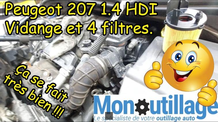 quelle huile moteur pour peugeot 207 1.4 hdi